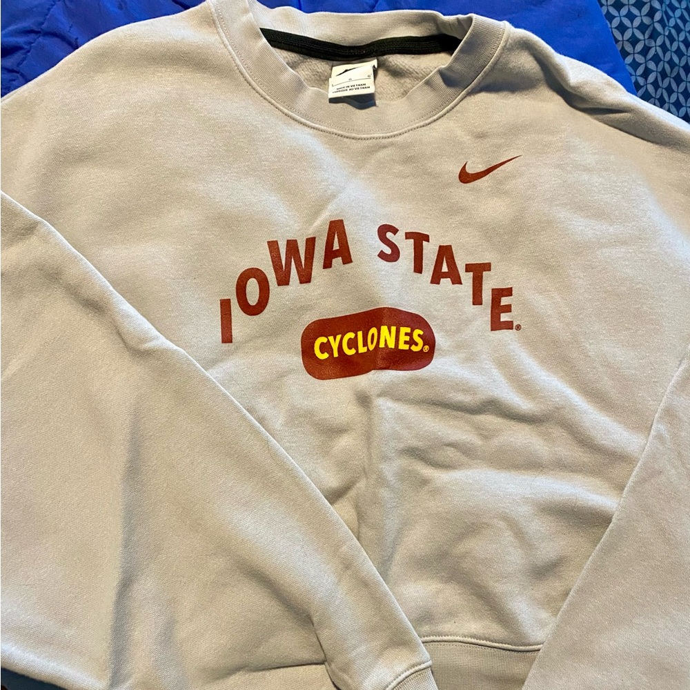Iowa State University cropped sweatshirt